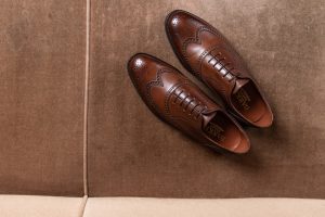 brogue shoes, shoes, leather shoes